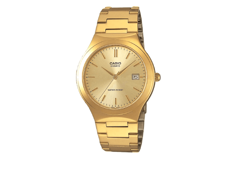 Reloj Casio Para Hombre Acero Dorado Original Mtp 1170n 9ardf Agaval