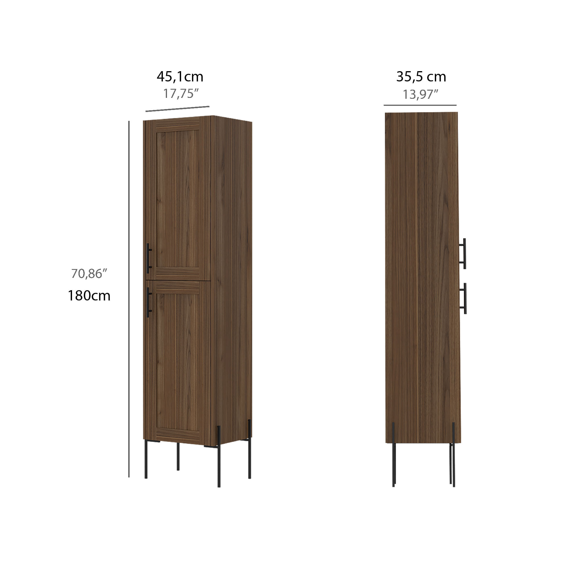 Estante organizador de baño en aluminio - Agaval