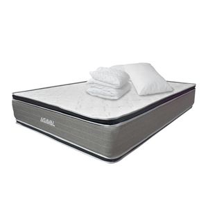 COMBO COLCHON AGAVAL DOBLE PILLOW 160X190CM +PROTECTOR + 2 ALMOHADAS