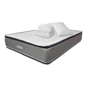 COMBO COLCHON AGAVAL DOBLE PILLOW 200X200CM +PROTECTOR + 2 ALMOHADAS