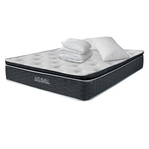 COMBO COLCHON AGAVAL ELEGANCE 120X190CM + PROTECTOR + 1 ALMOHADA