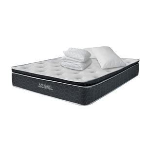COMBO COLCHON AGAVAL ELEGANCE 200X200CM +PROTECTOR + 2 ALMOHADAS