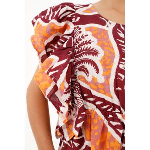 Enterizo manga sisa con bolero para niña