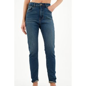 Jean para mujer tennis, jeans jegging plano cintura con pretina
