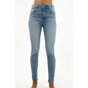 Jean tipo Jegging azul para mujer