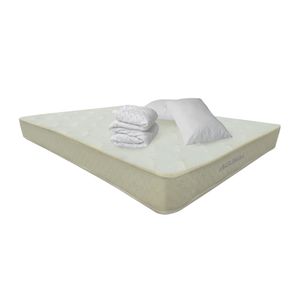 COMBO COLCHON AGAVAL TERCLAS 140X190+PROTECTOR+2 ALMOHADAS