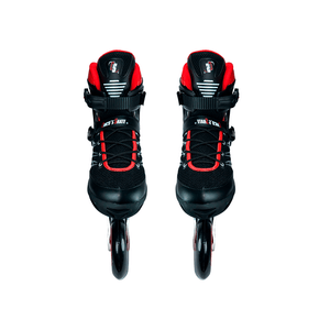Patines En Linea Semiprofesionales Luxury Ruedas De 100mm Rojo