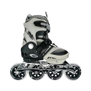 Patines En Linea Semiprofesionales Canariam Speed Bolt Ajustables Negro