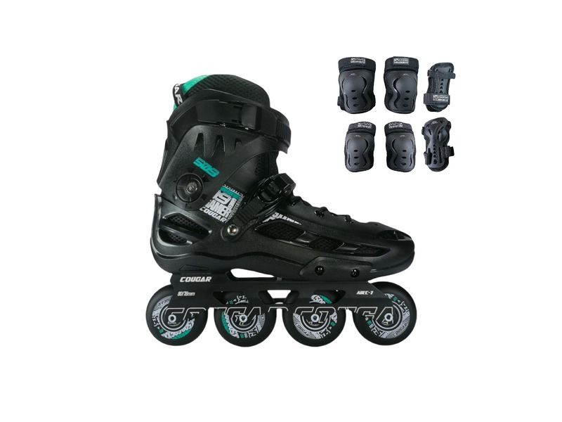 Set de protecciones Cougar - Cougar - Patines Profesionales &  Semiprofesionales en Colombia