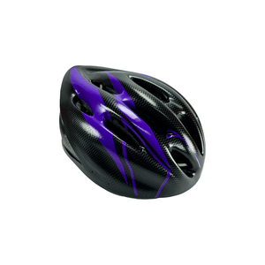 Combo Patines En Linea Semiprofesionales Canariam Roller Pink Con Casco Y Protecciones Ajustables Morado