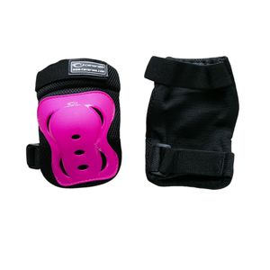 Combo Patines En Linea Semiprofesionales Chicago Best Con Protecciones Ajustables Fucsia