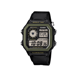 Reloj Casio Para Hombre Original Ae-1200whb-1bvdf