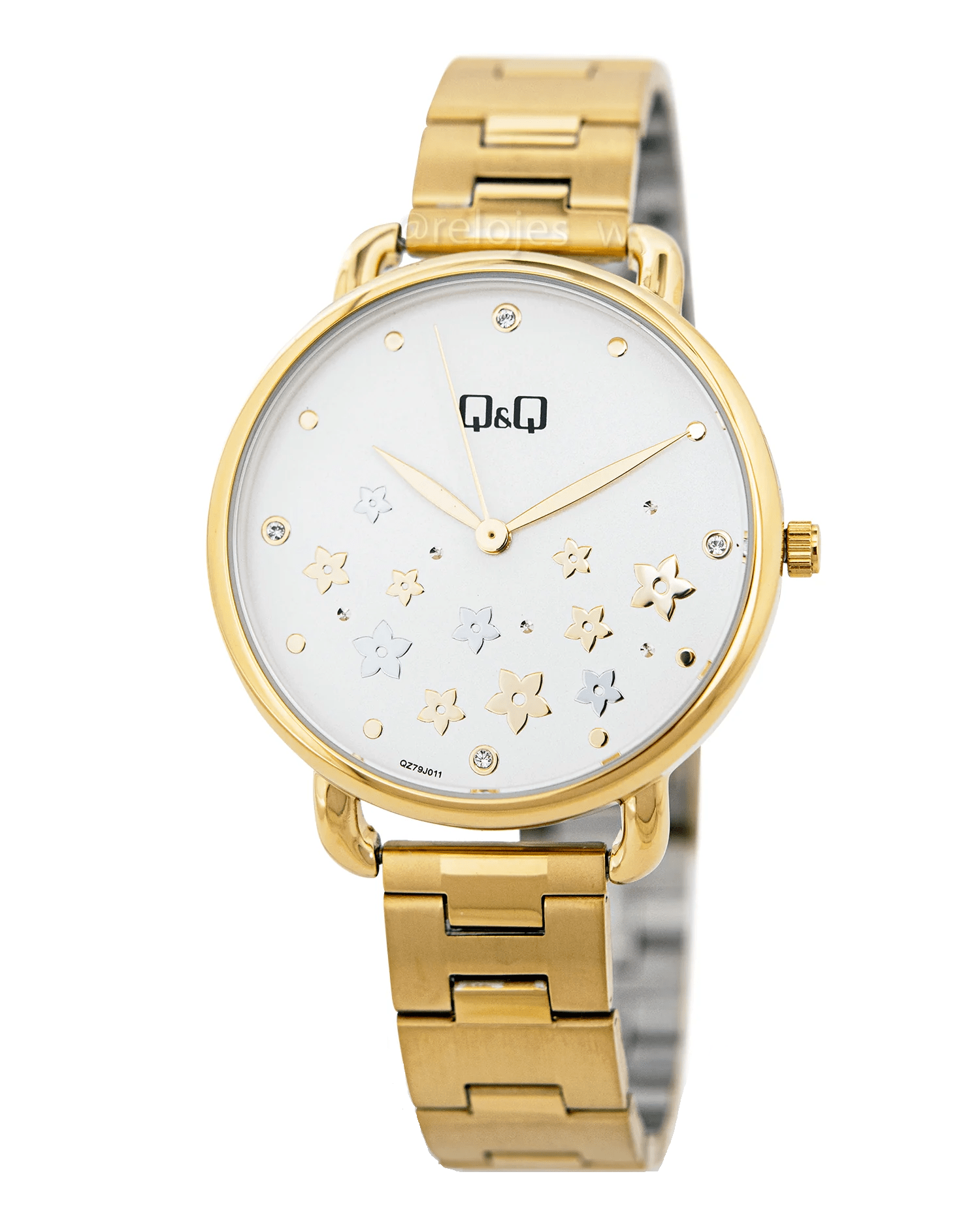 Reloj Q&Q Mujer Dorado QZ59J081Y
