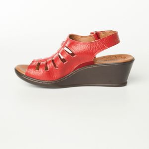 SANDALIA ROMULO MUJER 5032 ROJO