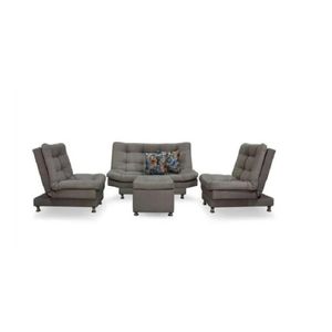 Juego de Sala E-madera Vanir Color Gris