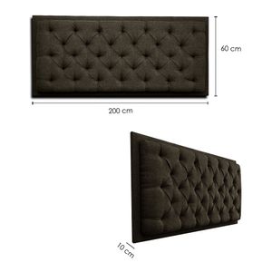 Cabecero Dreamer colgar café 200 cm