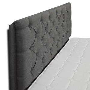 Cabecero Dreamer de piso gris 200 cm