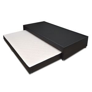 Cama Tarima Dreamer negra 140 x 190 cm