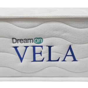 Colchon DreamOn Vela 160 x 190 cm + almohadas