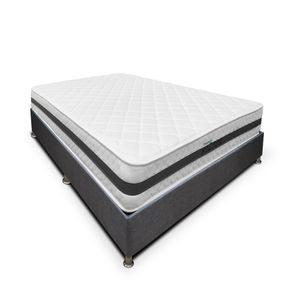 Combo Colchón DreamOn Pictor + Base Cama 100 x 190 cm + almohada