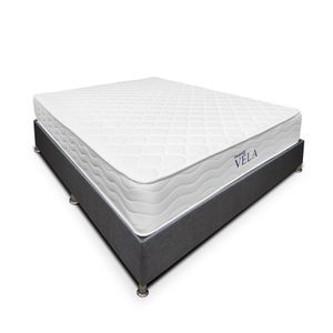 Combo Colchón DreamOn Vela + Base Cama 120 x 190 cm + almohada