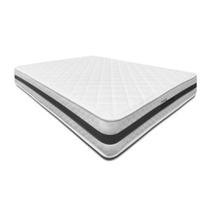 Combo Colchón DreamOn Pictor + Base Cama 120 x 190 cm + almohada