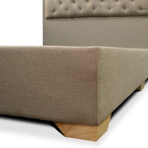 Cama Lawrence tela camel 140 cm