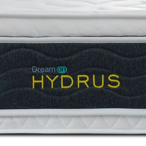 Colchon DreamOn Hydrus 140 x 190 cm + almohadas