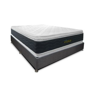 Combo Colchón DreamOn Hydrus + Base Cama 120 x 190 cm + almohada