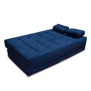 Sofacama  Tarima Matter Tela Azul