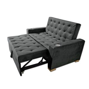 Sofacama  Vicenzo Tela Gris