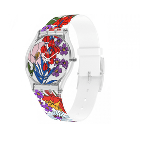 Reloj Swatch Botanical Paradise SS08K110