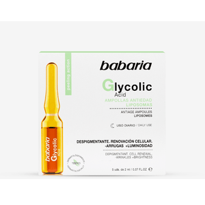 Babaria 5 Ampollas antiedad Acid Glycolic