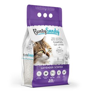 Arena para gatos Bentysandy Lavanda