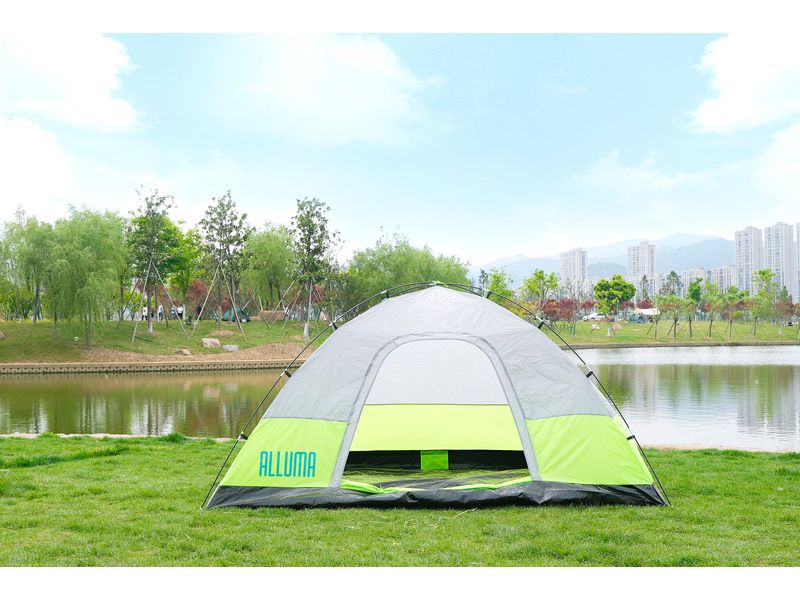 Carpa Camping Para 6 Personas Con Sobrecarpa Acampar Alluma - Agaval