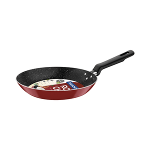 Sartén Tramontina Roch en Aluminio con Revestimiento Interno Antiadherente Starflon Max y Externo Siliconado Rojo 24 cm 1,2 L