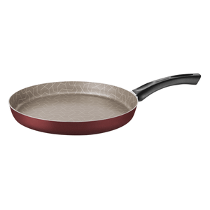 Panquequera Tramontina Paris en Aluminio con Revestimiento Interno y Externo con Antiadherente Starflon Max Rojo de 28 cm 1,8 L