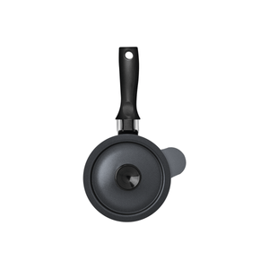 Olla para huevo poché Tramontina Turim en aluminio con revestimiento interno y externo con antiadherente Starflon Max plomo 10 cm y 0,3 L