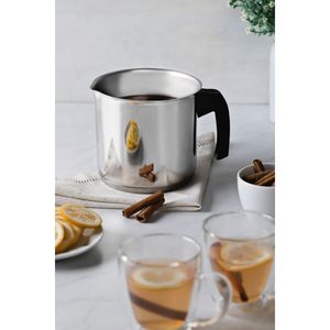 Hervidor Allegra de acero inoxidable con fondo triple y mango de baquelita de 14 cm y 2 l Tramontina