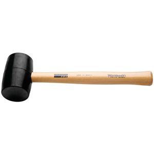 Martillo de Goma Negra Modelo Americano 225 g Tramontina PRO