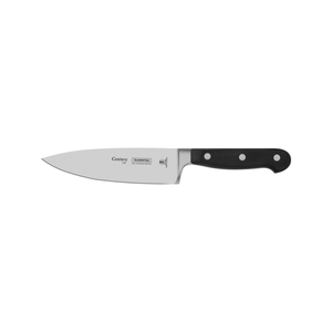 Cuchillo Chef Tramontina Century con Lámina de Acero Inoxidable y Mango de Policarbonato y Fibra de Vidrio, 6"