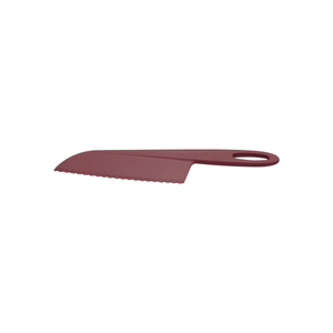 Cuchillo para Tartas, Tortas y Ensaladas Tramontina Ability de Nylon Rojo