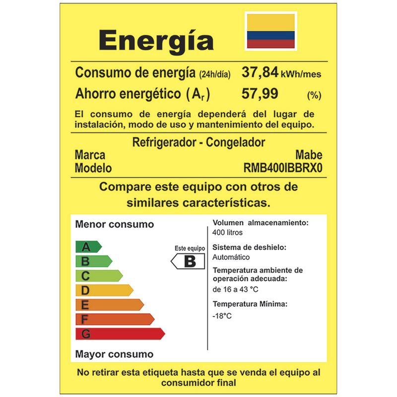 NEVERA-MABE-418-LITROS-NO-FROST-RMB400IBBRX0-GRIS