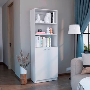 Estante Home E4 2P 180 X 62 RTA Blanco