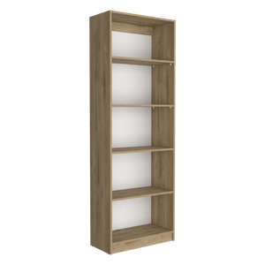 Estante Home E3 5 Espacios 180 X 62 RTA Macadamia Blanco