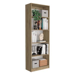 Estante Home E3 5 Espacios 180 X 62 RTA Macadamia Blanco