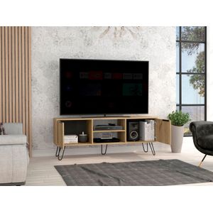 Rack para TV Augusta 65'' 150 W RTA Duna Wengue