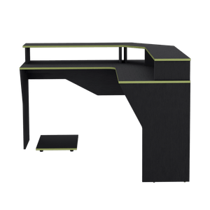 Escritorio Gamer Guma 88 X 128 RTA Wengue Verde
