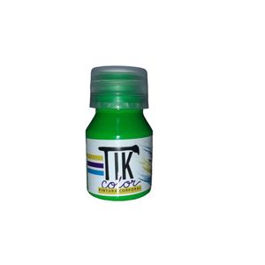 Tik Color Pintura Corporal verde Fluorescente