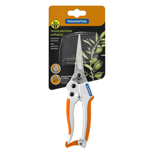 Tijera para Frutas Profesional Tramontina de Acero con Mango Forrado de Goma